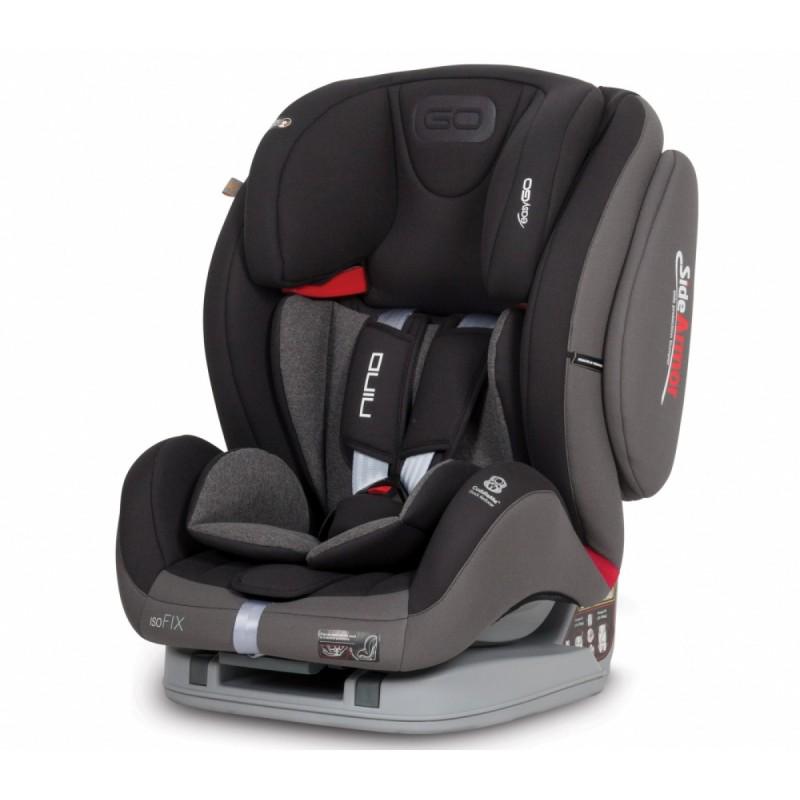 Автокресло EasyGo Nino 1-2-3 группа 9-36 кг с системой Isofix Черный (Nino Isofix-2)