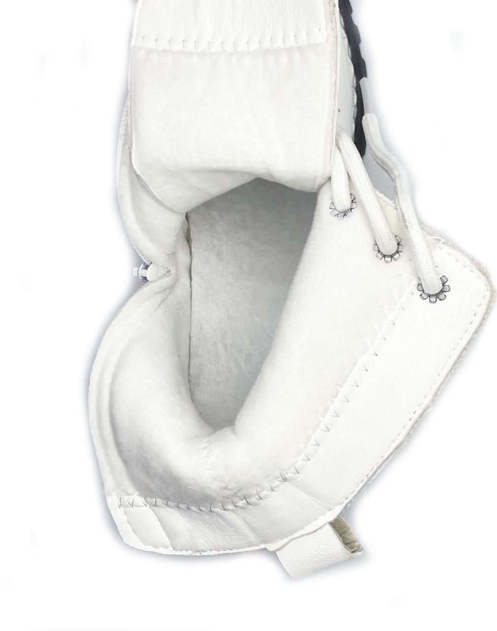 Ботинки демисезонные для девочек Канарейка E3441-4/32 р. 32 Белый - фото 3 Ботинки демисезонные для девочек Канарейка E3441-4/32 р. 32 Белый - фото 3