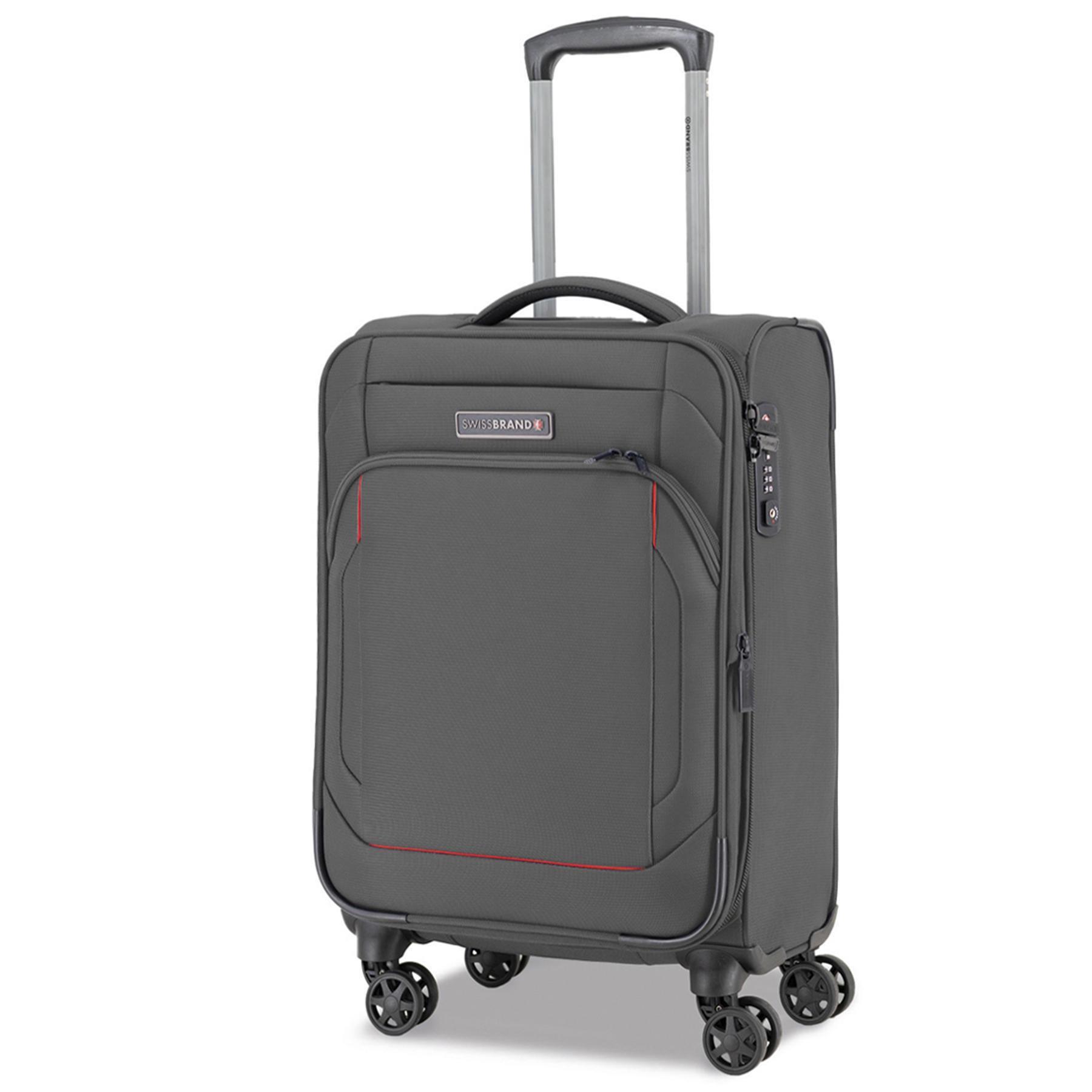 Чемодан Swissbrand Celtic L Dark Grey (SWB_LSCEL803L)