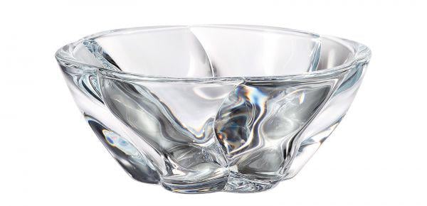 Фруктовниця скляна Bohemia Barley Twist з рельєфним дизайном 280 мм (6KG33/0/99V75/280)