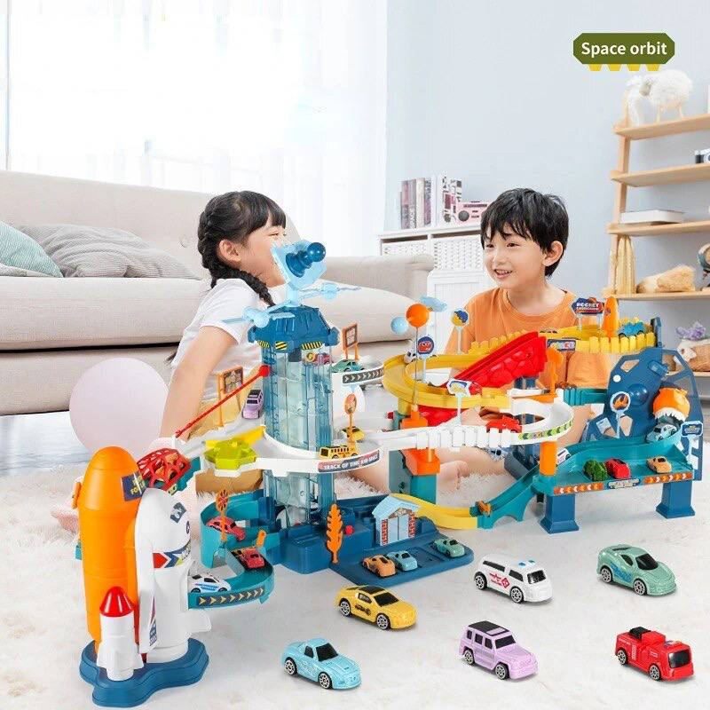 Подвійний паркінг Fun Game Космічна станція та Динопарк 5506A-5507А з автоматичним підйомником та підсвічуванням (2048716764) - фото 11 Подвійний паркінг Fun Game Космічна станція та Динопарк 5506A-5507А з автоматичним підйомником та підсвічуванням (2048716764) - фото 11