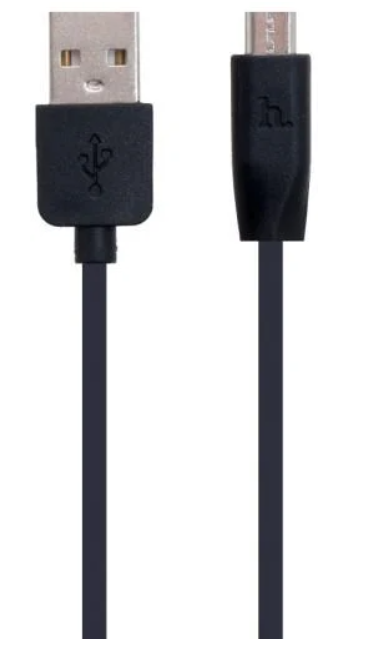 Кабель интерфейсный Hoco X1 USB-microUSB 1 м Black (13259) Кабель интерфейсный Hoco X1 USB-microUSB 1 м Black (13259)