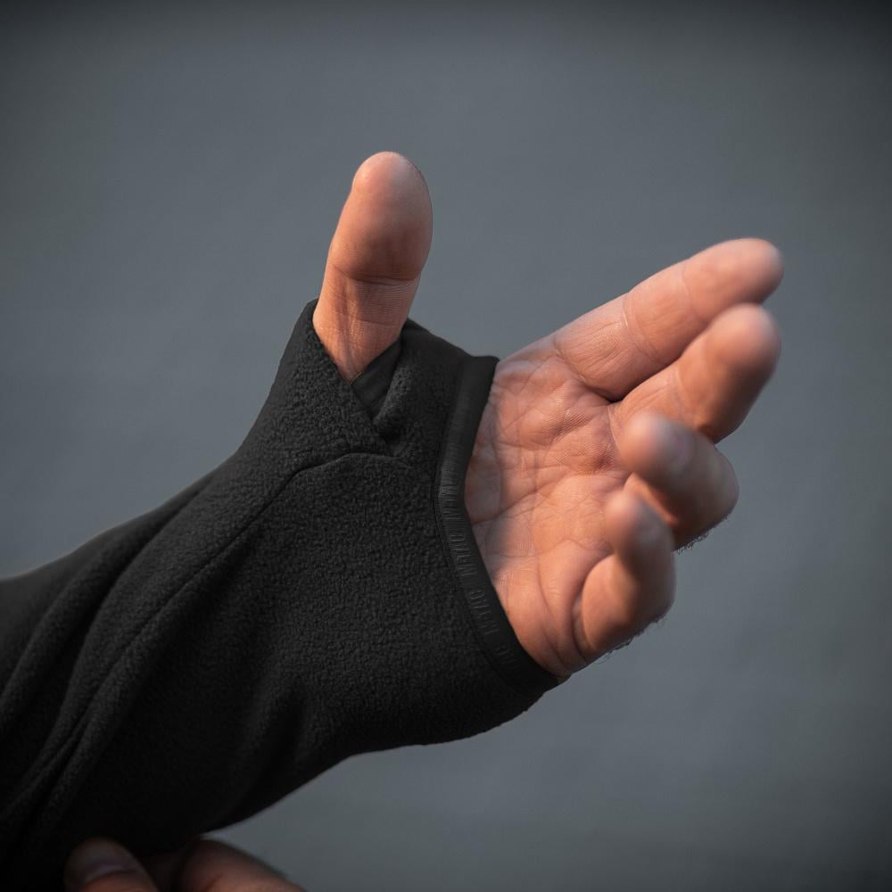 Кофта флісова M-Tac Delta Polartec L Чорний (5916866) - фото 6