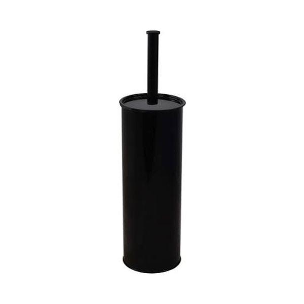 Щетка для унитаза NOFER из нержавеющей стали Черный глянец (LM-09059.N) Щетка для унитаза NOFER из нержавеющей стали Черный глянец (LM-09059.N)