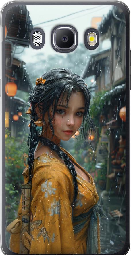 Чехол на Samsung Galaxy J5 (2016) J510H Anime-girl (6133u-264-42517)