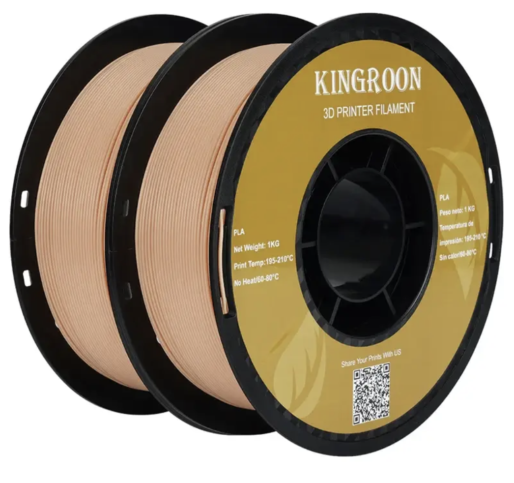 Пластик для 3D-принтера KINGROON PLA 1,75 мм 1 кг Skin (HC014-Skin) Пластик для 3D-принтера KINGROON PLA 1,75 мм 1 кг Skin (HC014-Skin)