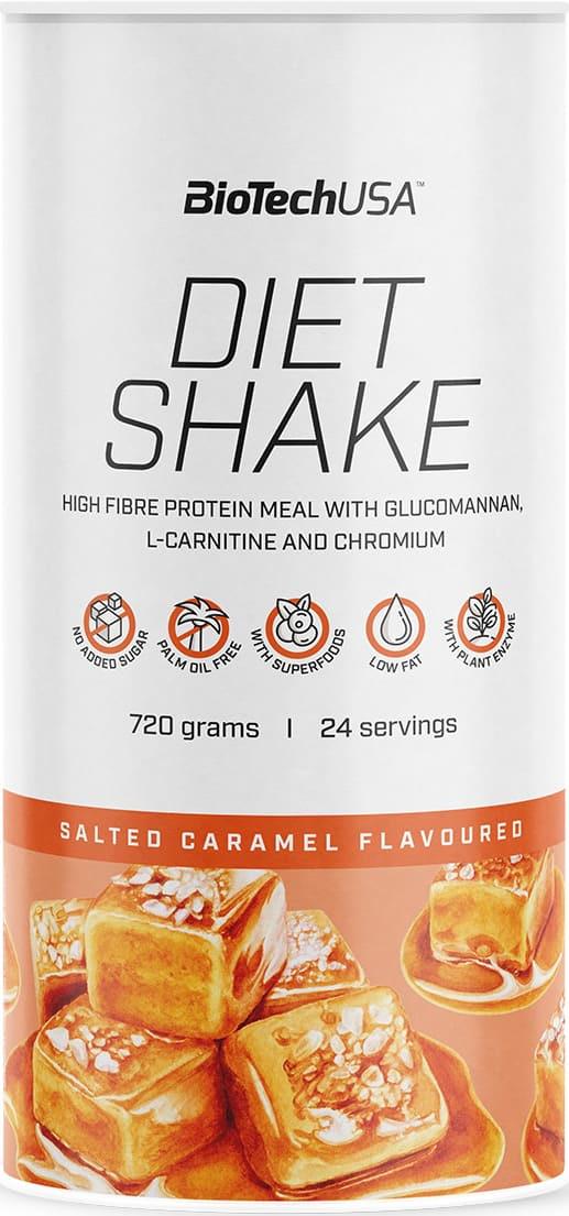 Заменитель питания BioTechUSA Diet Shake 720 г 24 порции Salted caramel