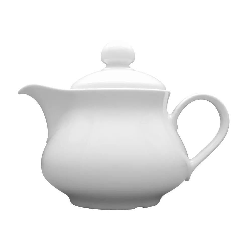 Заварочный чайник с крышкой Lubiana Wersal 2222 фарфоровый 400 мл Белый (L2222) Заварочный чайник с крышкой Lubiana Wersal 2222 фарфоровый 400 мл Белый (L2222)