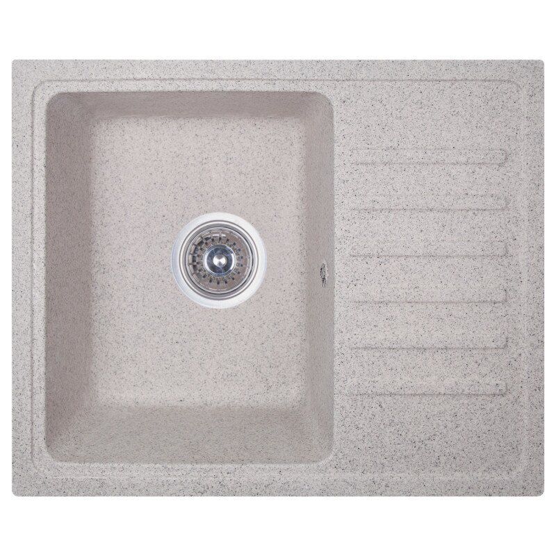 Мойка для кухни Cosh 5546 COSH5546K210 с сифоном 550x450 мм Серый (62162)