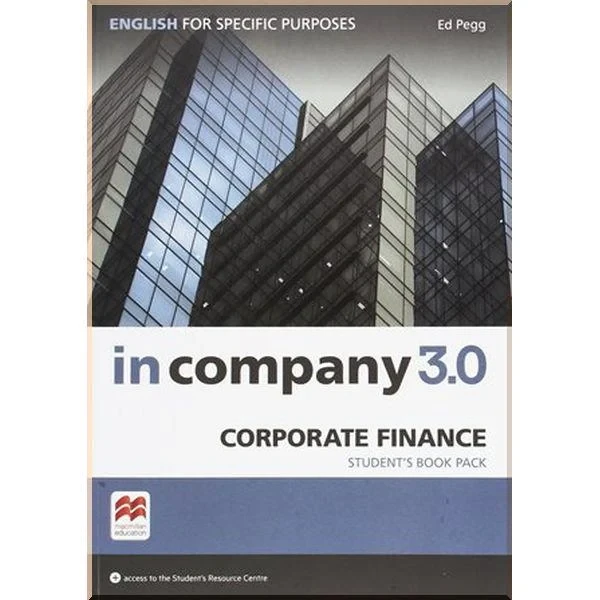 Учебник In Company 3.0 ESP Corporate Finance Student's Book Pack