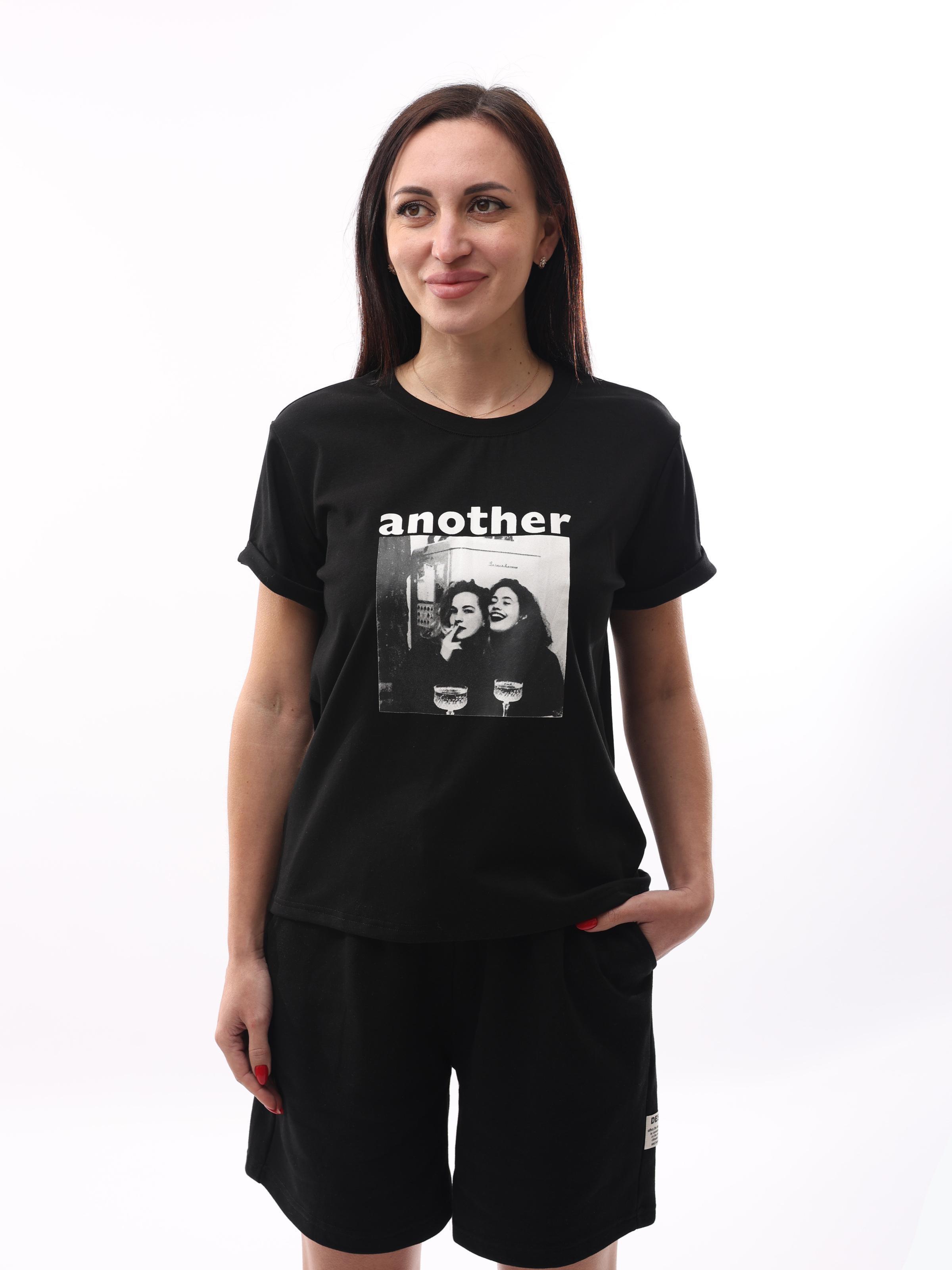 Футболка женская est. 1991 S Черный (278060-S)