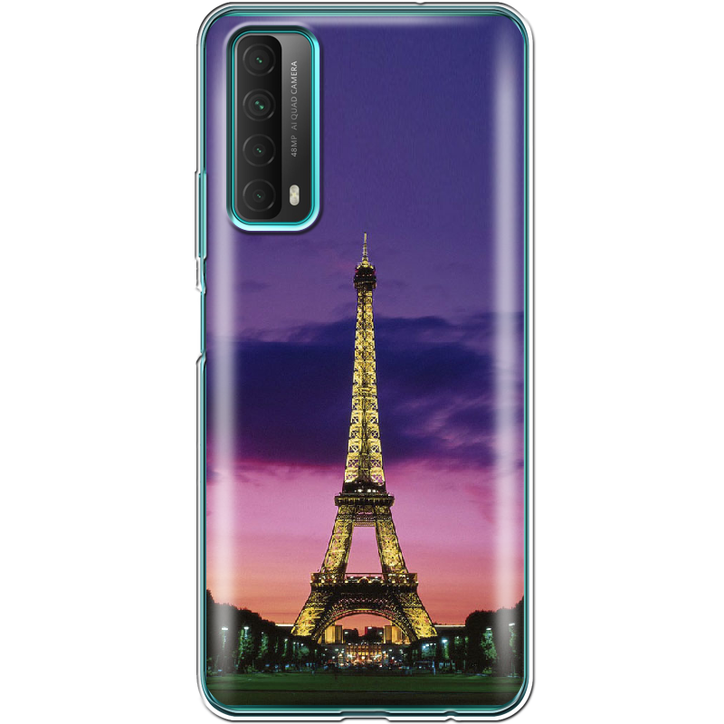 Чехол Boxface Huawei P Smart 2021 Полночь в Париже Прозрачный силикон (41133-up964-41133)