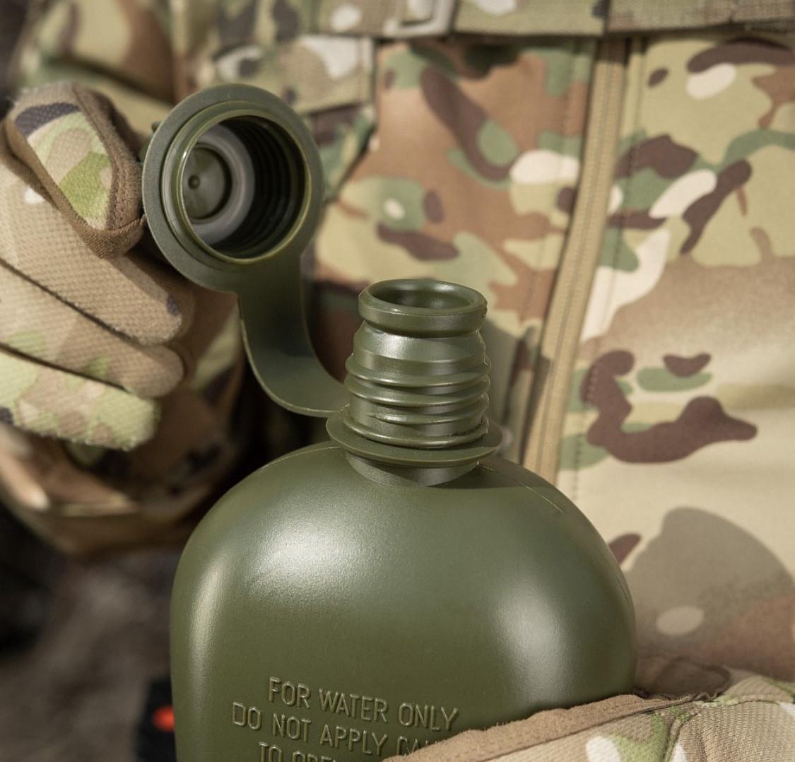 Фляга армійська та чохлом Оливковий 1 л (28523648) - фото 10 Фляга армійська та чохлом Оливковий 1 л (28523648) - фото 10