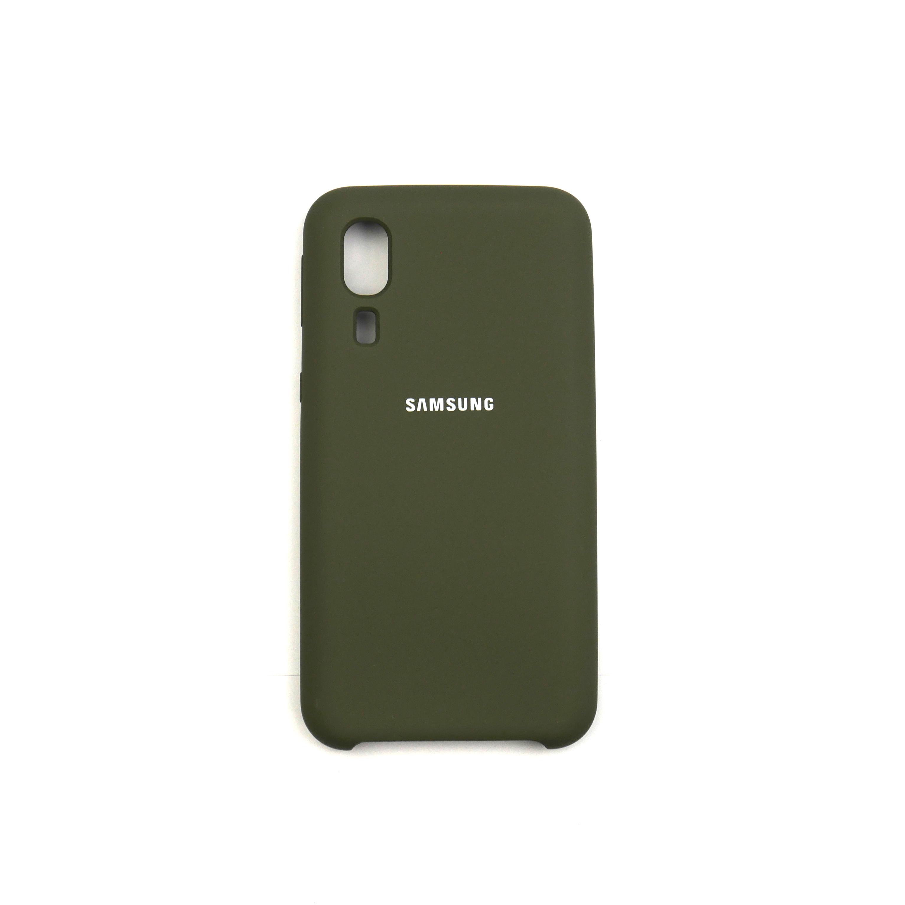 Чехол Jelly Silicone Case Samsung A2 Core Deep Olive (41)