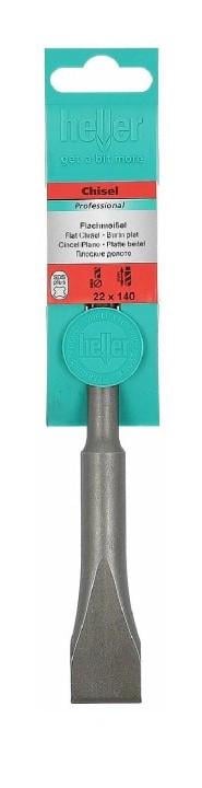 Зубило Heller плоское 22х140 мм SDS-plus POWER (26280)