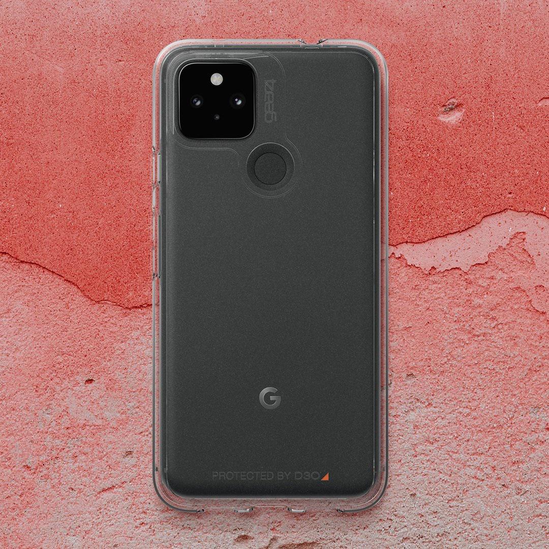 Противоударный прозрачный чехол GEAR4 Crystal Palace с антимикробным покрытием для Google Pixel 5 (6")