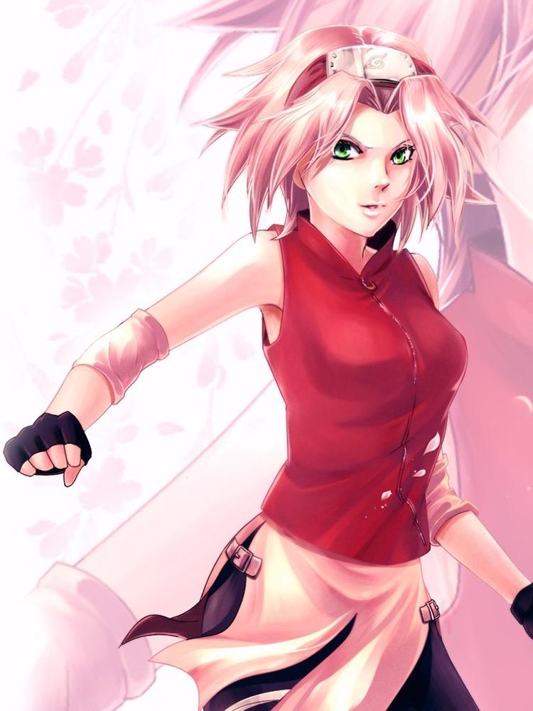 Алмазная мозаика SHLab Аниме Naruto Сакура SH-32681 30x40 см (32681)