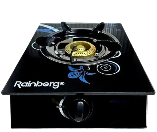 Плита Rainberg з подвійним полум’ям та склокерамічна поверхня (RB-2230)
