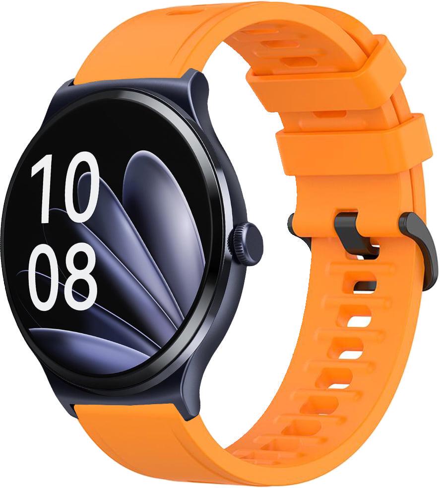 Ремешок Convex для Haylou Solar Lite LS05L Orange (40771-2C)