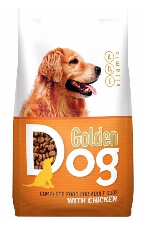 Корм сухой Golden Dog для взрослых собак всех пород со вкусом курицы 20 кг