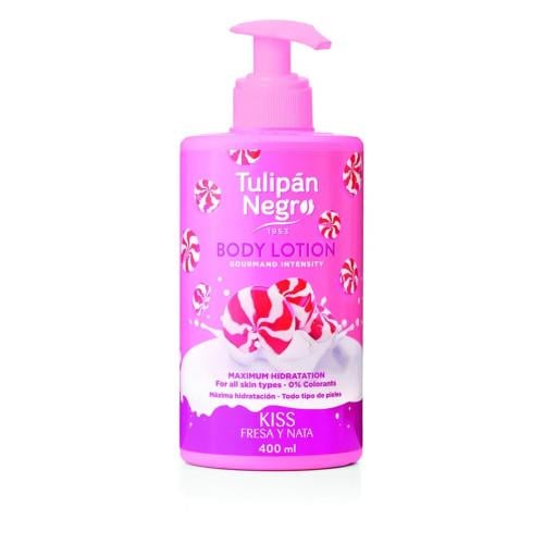 Лосьон для тела Tulipan Negro Клубничный крем 400 мл (2372230759)