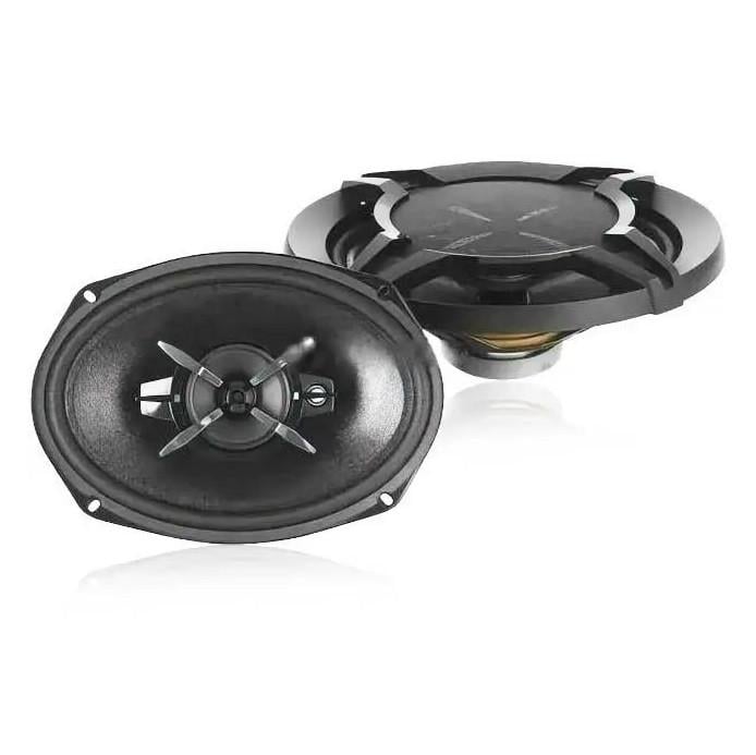 Автомобильные колонки RIAS XS-FB6930 овалы 6x9 трехполосные 1000W Black (3_07056)
