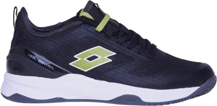 Кроссовки теннисные Lotto MIRAGE 200 CLY 213626/9ZD р. EU-42 Черный/Зеленый