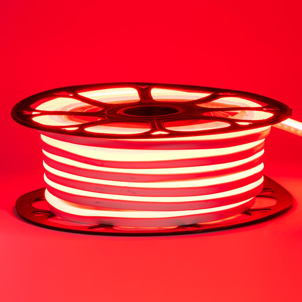 Стрічка світлодіодна AVT-SMD2835 неонова 2 V 6х12 120 Led/м 11 Вт/м IP65 5 м Червоний