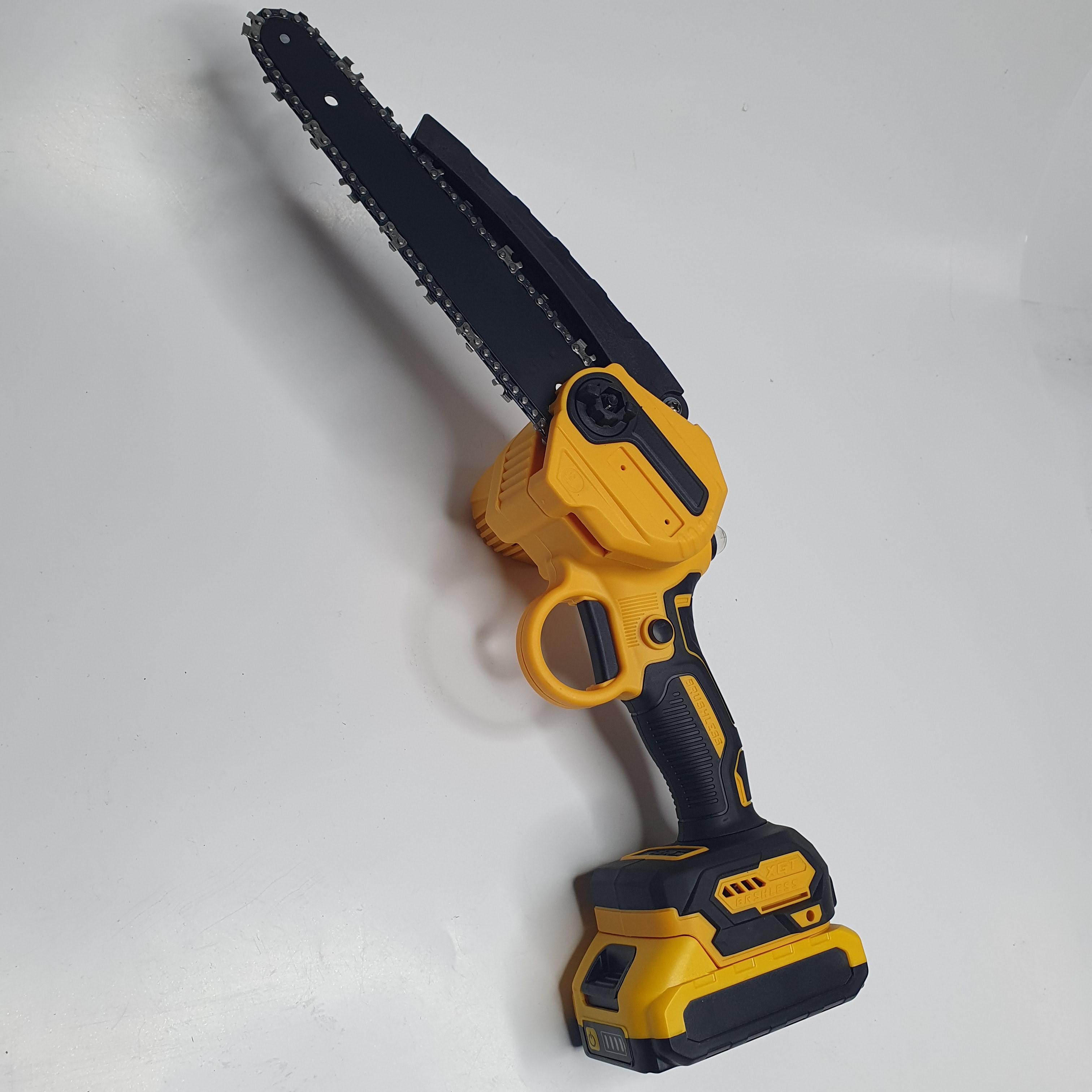 Пила аккумуляторная мини с автоматической смазкой цепи 2 аккумулятора 24V 20 см (4AH -DPR-20) - фото 3 Пила аккумуляторная мини с автоматической смазкой цепи 2 аккумулятора 24V 20 см (4AH -DPR-20) - фото 3