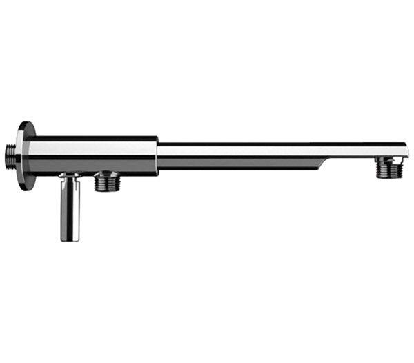 Кронштейн душевой Remer латунний 30 см 1/2 с выходом под шланг (348ND30)
