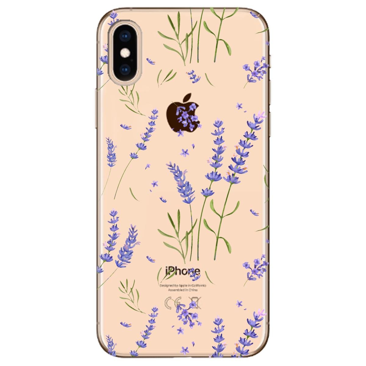 Силиконовый чехол Zorrov для Apple iPhone XS Max - Lavender (11180040270125682)