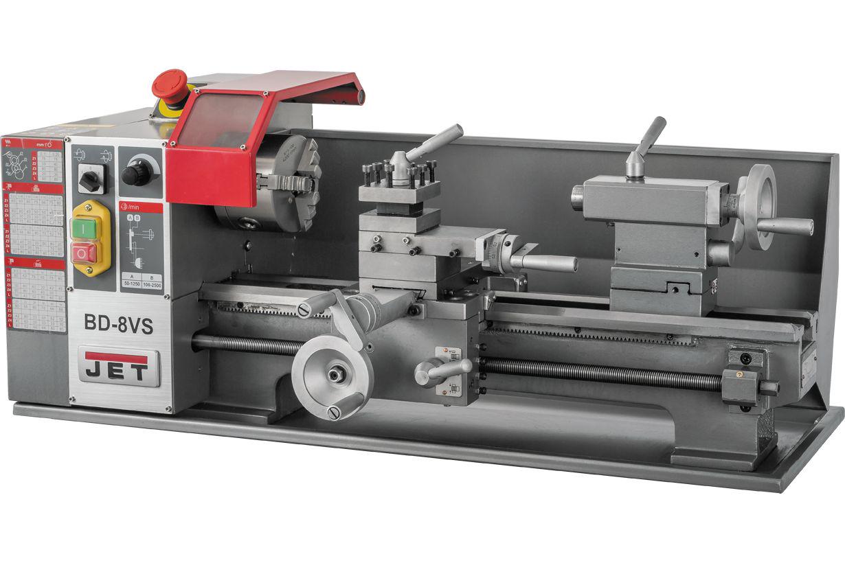 Станок токарный по металлу JET BD-8VS 1/0,6 кВт 230 В