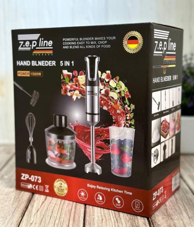 Блендер ZepLine ZP-073 1500 Вт Черный (18702007)