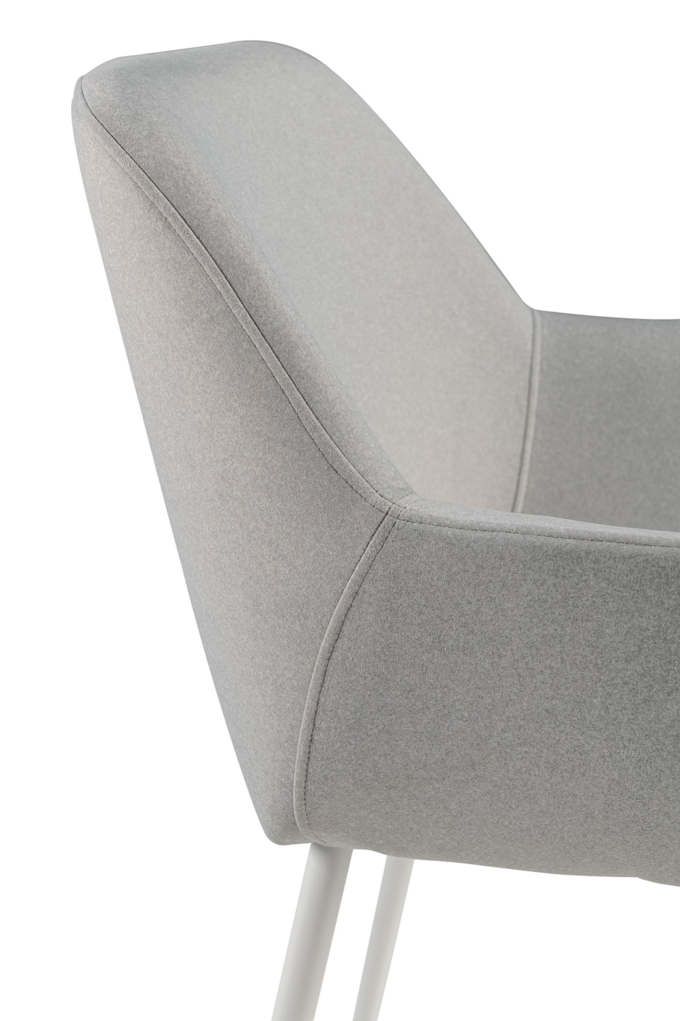 Стул обеденный Vetro Устричный/Белый (M-220) - фото 6 Стул обеденный Vetro Устричный/Белый (M-220) - фото 6