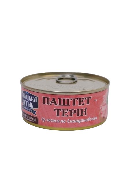 Паштет-терин из лосося Рыбацкая Артель по-скандинавски 160 г (592f5c1a)