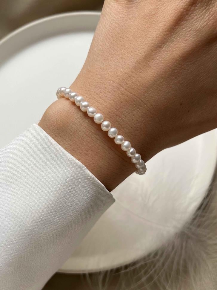 Браслет з перлами (4767)