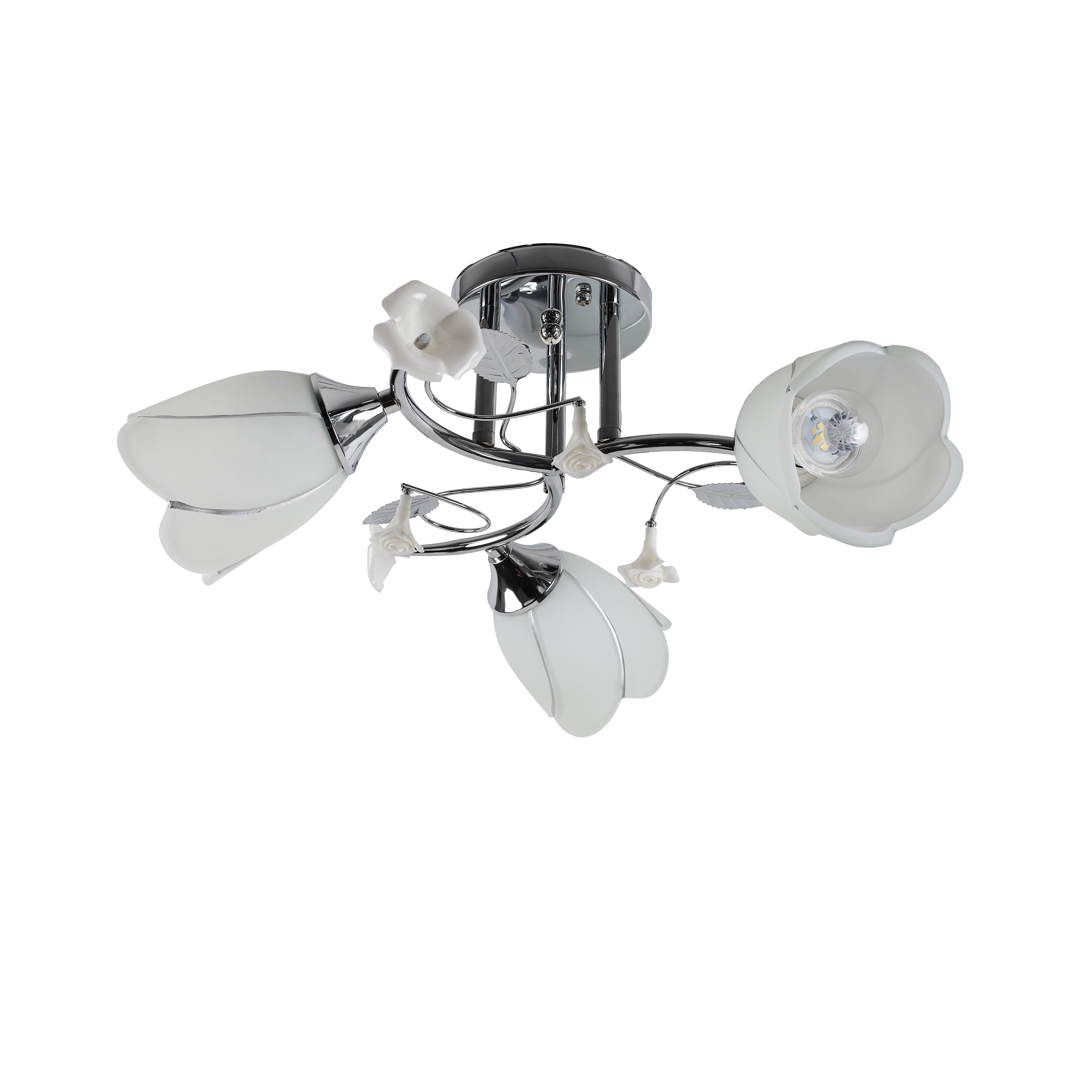 Потолочная люстра Sirius B N2570/3 CR на 3 плафона (000033763)