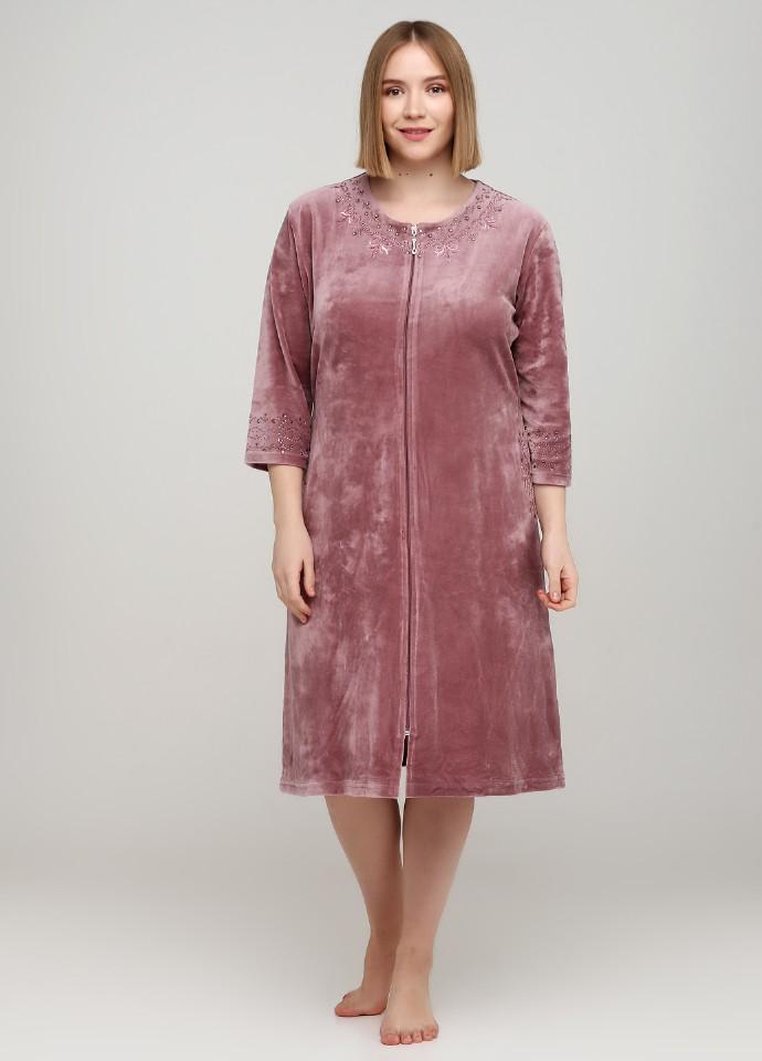 Халат женский Romeo Life XL Розовая пудра (3625-44)