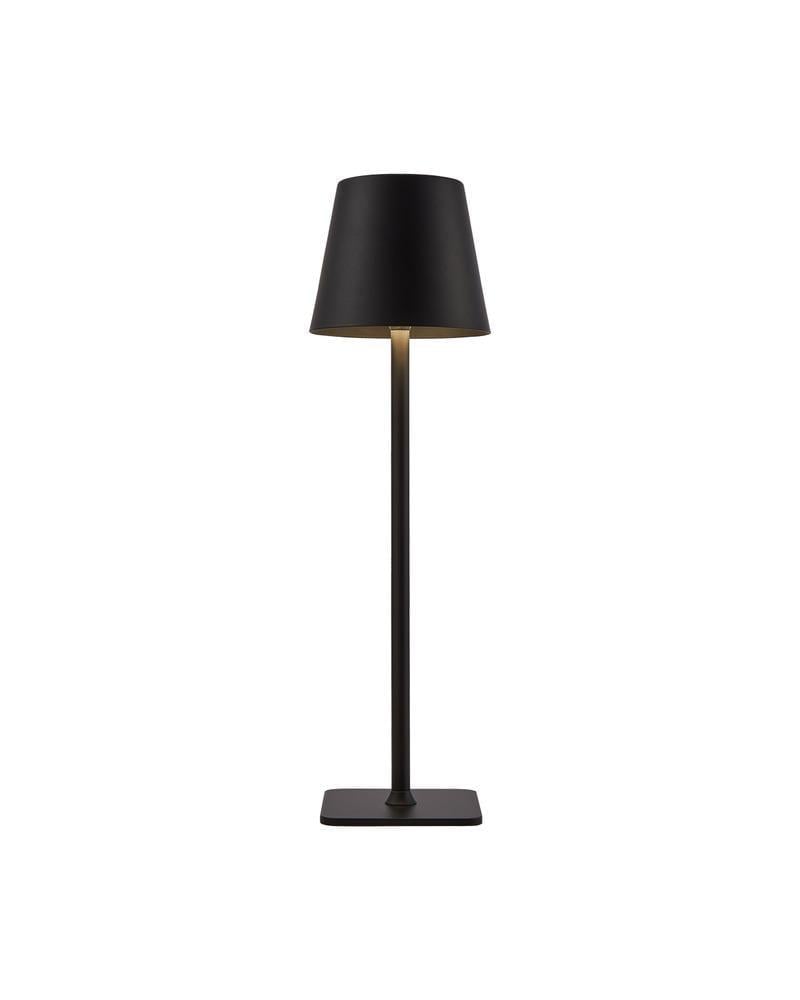 Настольная лампа с аккумулятором Italux TB-2821-BK Atlis Led 1x5W 3000-6500K 300Lm IP54 Черный (36554736)