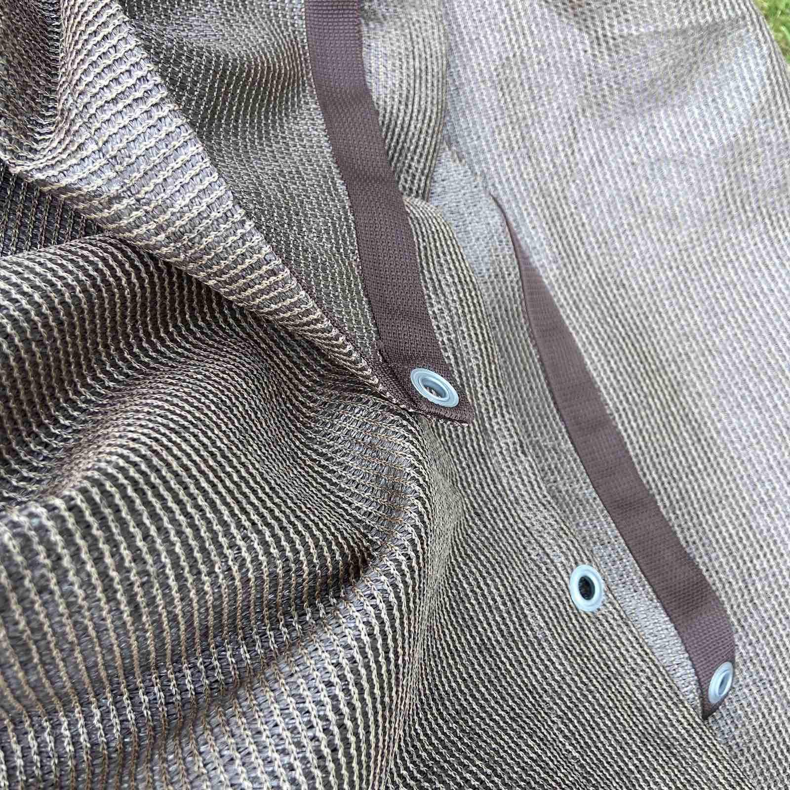 Сітка затіняюча з люверсами 95% 2х2 м Коричневий (bro-2-2) - фото 6 Сітка затіняюча з люверсами 95% 2х2 м Коричневий (bro-2-2) - фото 6