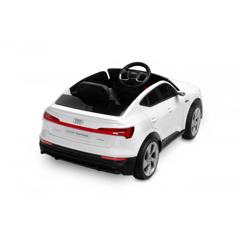 Электромобиль Caretero Audi E-tron Sportback мультимедийная панель и пульт ДУ 45 Вт White (392653) - фото 4