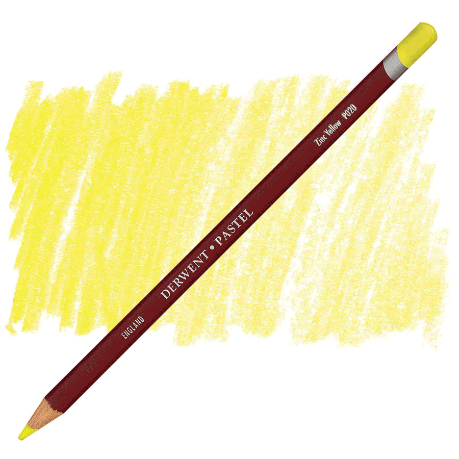 Олівець пастельний Derwent Pastel P020 2300231 6 шт. Жовтий цинк (5028252117685)