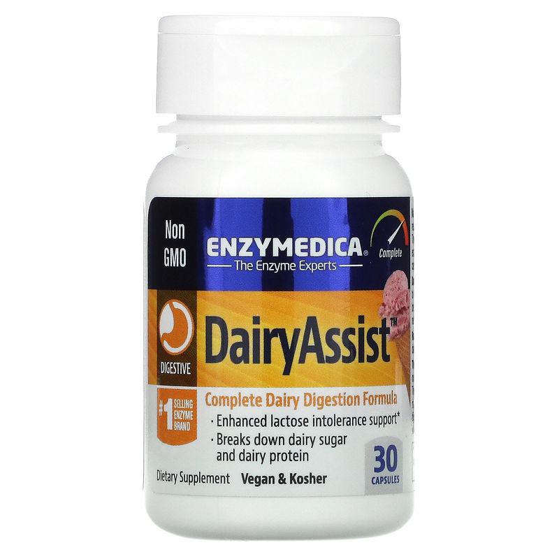 Натуральна добавка Enzymedica Dairy Assist 30 капс. (7660) Натуральна добавка Enzymedica Dairy Assist 30 капс. (7660)