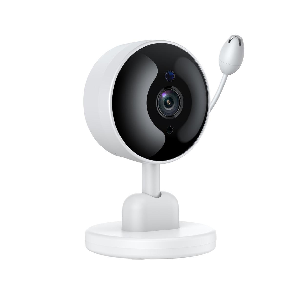 Видеоняня с подключением к телефону WiFi Smart Camera 1080P 2 MP (1010030-White) - фото 1