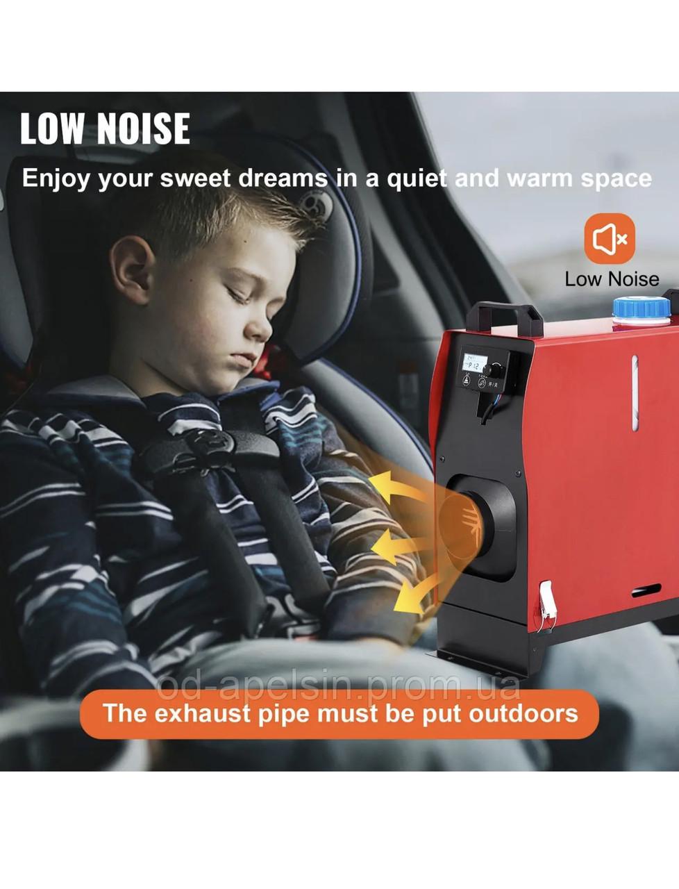 Обогреватель дизельный воздушный VEVOR 12V 8KW (22519936) - фото 9 Обогреватель дизельный воздушный VEVOR 12V 8KW (22519936) - фото 9