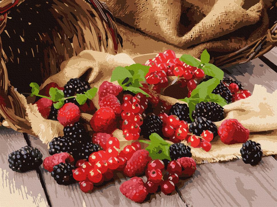 Картина по номерам Art Craft "Садовые ягоды" 40x50 см (12013-AC)