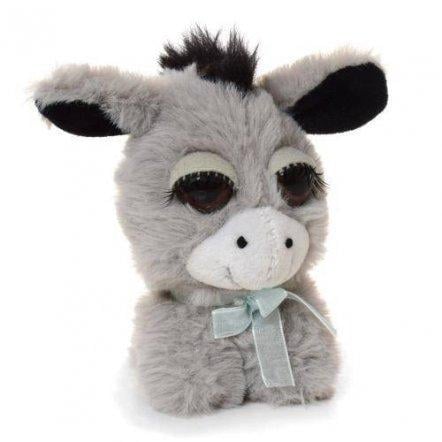 Мягкая игрушка мини Ослик глазастик 12 см (10097)