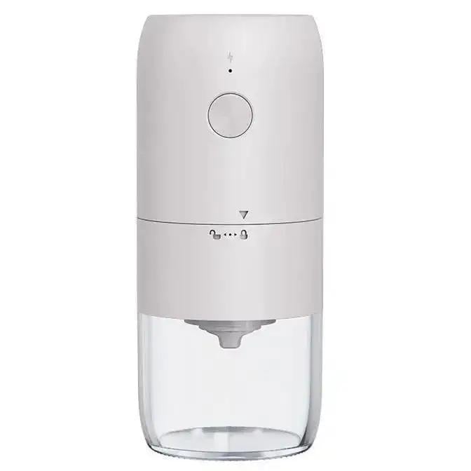 Кавомолка електрична з керамічними жорнами з регулюванням помолу Білий (KMDJ-2AW