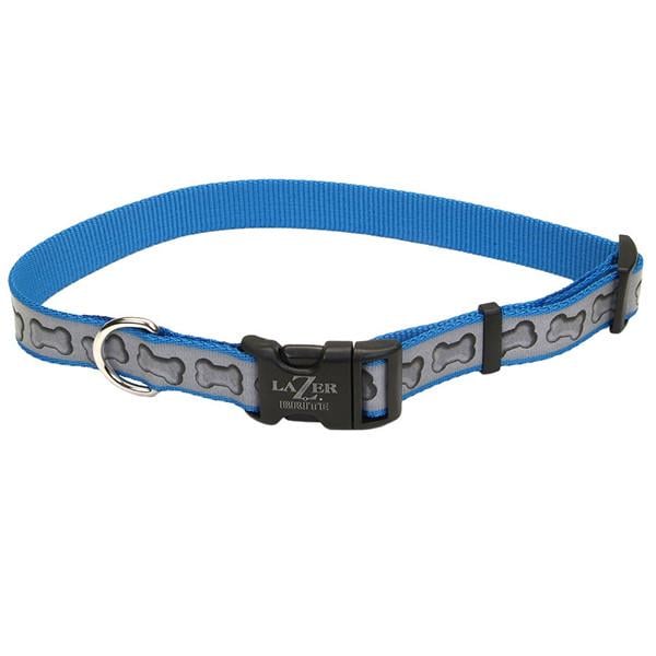 Ошейник светоотражающий для собак Coastal Lazer Brite Reflective Collar 2,5х46-66 см (46941_TQB26)