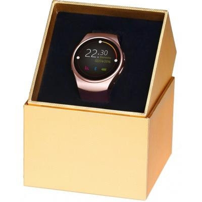 Смарт-часы Smart Watch KW18 Bluetooth со слотом под sim-карту 350 mAh Gold (tf4620) - фото 2